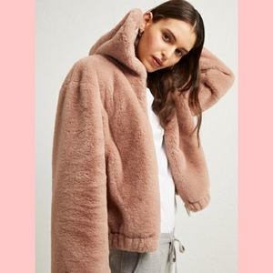 French Connection Arabella faux fur